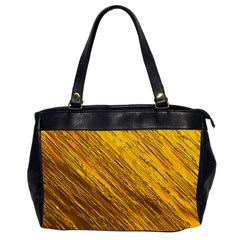 Golden Slumber 3 Oversize Office Handbag (2 Sides) by impacteesstreetweargold