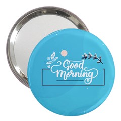 Background Good Morning 3  Handbag Mirrors by Alisyart