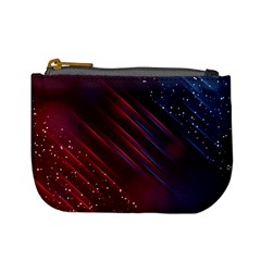 Illustrations Space Purple Mini Coin Purse by Alisyart