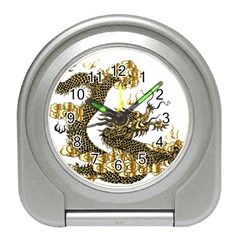 Dragon Animals Monster Travel Alarm Clock by HermanTelo