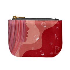 Online Woman Beauty Pink Mini Coin Purse