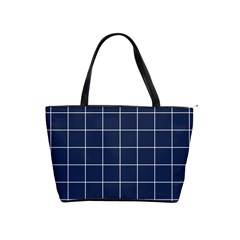 Blue Plaid Classic Shoulder Handbag by goljakoff