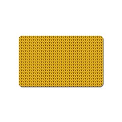 Knitted Pattern Magnet (name Card) by goljakoff