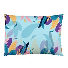 Nature Leaves Plant Background Pillow Case (two Sides)