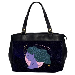 Zodiak Virgo Horoscope Astrology Oversize Office Handbag (2 Sides)