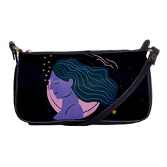 Zodiak Virgo Horoscope Astrology Shoulder Clutch Bag by Alisyart