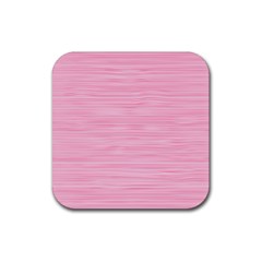 Pink Knitting Rubber Coaster (square)  by goljakoff