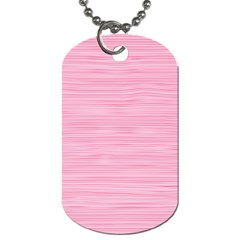 Pink Knitting Dog Tag (two Sides) by goljakoff