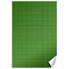 Green Knitting Canvas 24  X 36  by goljakoff