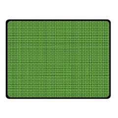 Green Knitting Fleece Blanket (small) by goljakoff