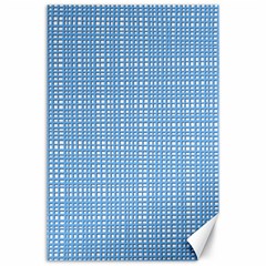 Blue Knitting Canvas 24  X 36  by goljakoff