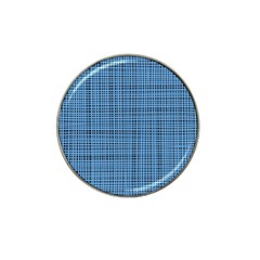 Blue Knitting Pattern Hat Clip Ball Marker (4 Pack) by goljakoff