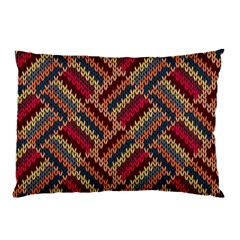 Geometric Knitting Pillow Case by goljakoff