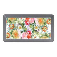 Vintage Flowers Memory Card Reader (mini) by goljakoff