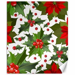 Christmas Berries Canvas 20  X 24  by goljakoff