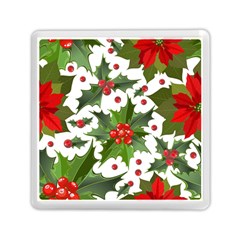 Christmas Berries Memory Card Reader (square) by goljakoff