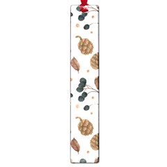 Pine Cones Love Christmas Candles Large Book Marks by designsbymallika