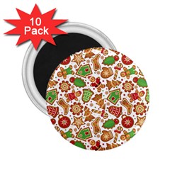 Christmas Love 6 2.25  Magnets (10 pack) 