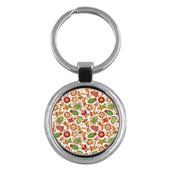 Christmas Love 6 Key Chain (Round)