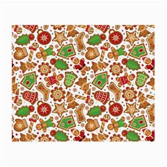 Christmas Love 6 Small Glasses Cloth (2 Sides)