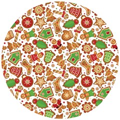 Christmas Love 6 Wooden Puzzle Round