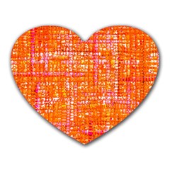 Mosaic Tapestry Heart Mousepads by essentialimage
