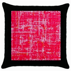 Mosaic Tapestry Throw Pillow Case (black) by essentialimage