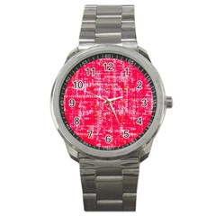 Mosaic Tapestry Sport Metal Watch by essentialimage