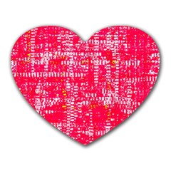 Mosaic Tapestry Heart Mousepads by essentialimage