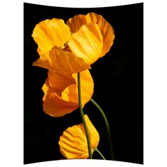 Yellow Poppies Back Support Cushion