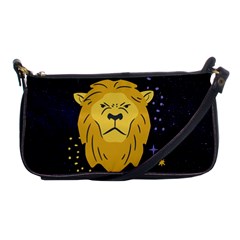 Zodiak Leo Lion Horoscope Sign Star Shoulder Clutch Bag by Alisyart