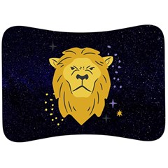 Zodiak Leo Lion Horoscope Sign Star Velour Seat Head Rest Cushion