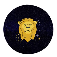 Zodiak Leo Lion Horoscope Sign Star Pop Socket (white)