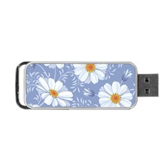 Chamomile Flower Portable Usb Flash (two Sides) by goljakoff