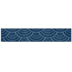 Blue Sashiko Large Flano Scarf  by goljakoff