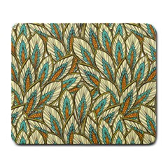 Field Leaves Large Mousepads by goljakoff