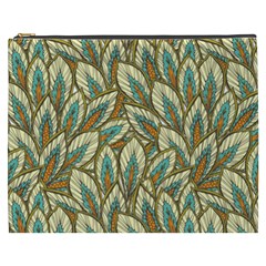 Field Leaves Cosmetic Bag (xxxl) by goljakoff