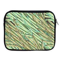 Green Leaves Apple Ipad 2/3/4 Zipper Cases by goljakoff