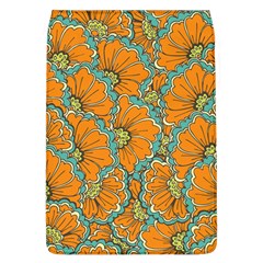 Orange Flowers Removable Flap Cover (l) by goljakoff