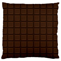 Chocolate Large Flano Cushion Case (two Sides) by goljakoff