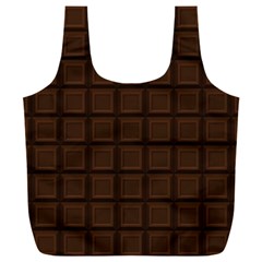 Chocolate Full Print Recycle Bag (xxxl) by goljakoff