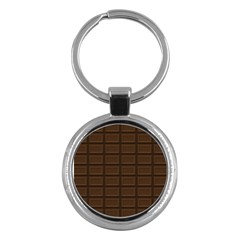 Milk Chocolate Key Chain (round) by goljakoff