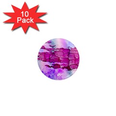 Background Crack Art Abstract 1  Mini Magnet (10 Pack) 