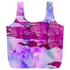 Background Crack Art Abstract Full Print Recycle Bag (xxl)