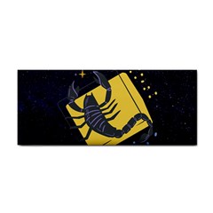 Zodiak Scorpio Horoscope Sign Star Hand Towel by Alisyart