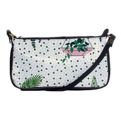 Plants Flowers Nature Blossom Shoulder Clutch Bag