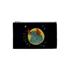 Zodiak Bull Horoscope Sign Star Cosmetic Bag (small) by Alisyart