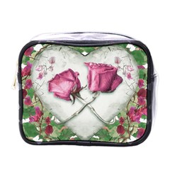 Love Ornament Design Mini Toiletries Bag (one Side)