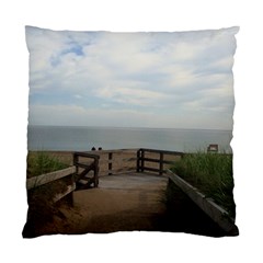 Beach Day  Standard Cushion Case (one Side) by IIPhotographyAndDesigns