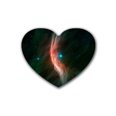   Space Galaxy Heart Coaster (4 Pack)  by IIPhotographyAndDesigns